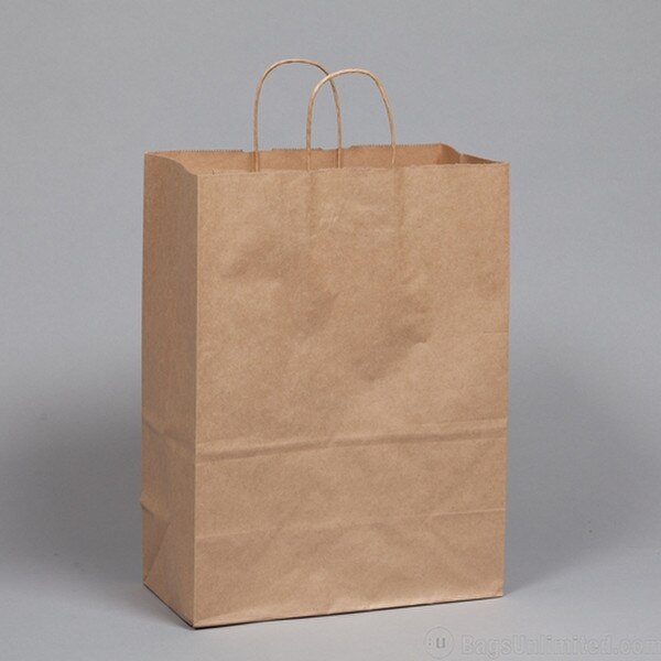 Natural Kraft Paper Shopping Bags w